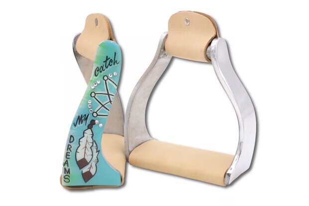 Westernbeugels Twisted Aluminium Catch My Dreams