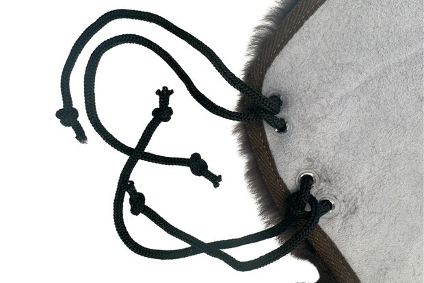 Seatsaver Western Lamswol Bruin Naturel