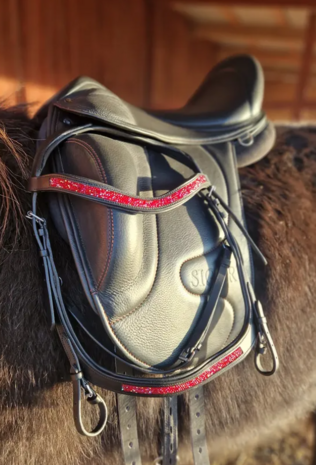 Tolt Saga Hoofdstel Lif Anatomisch Rood