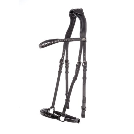 IJslander hoofdstel Freya Black on Black