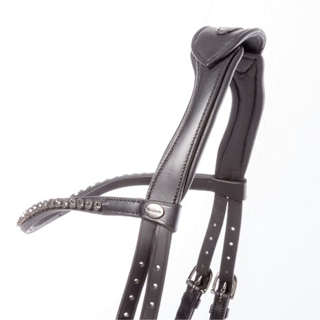 IJslander hoofdstel Freya Black on Black