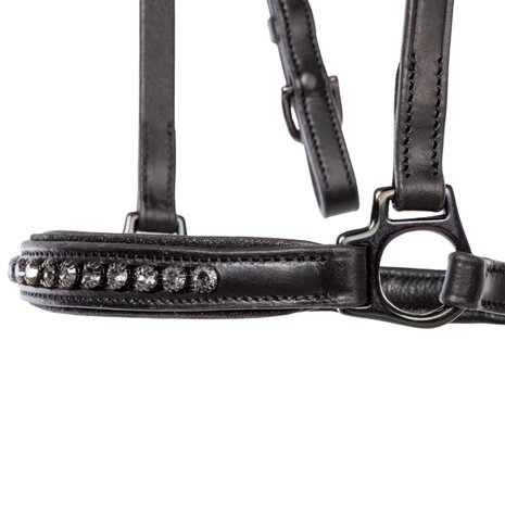 IJslander hoofdstel Freya Black on Black