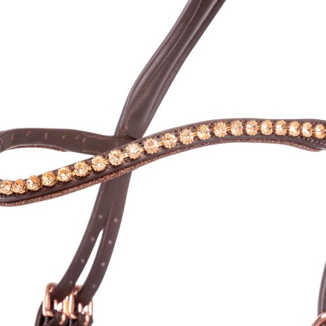 IJslander hoofdstel Freya Brown Rose