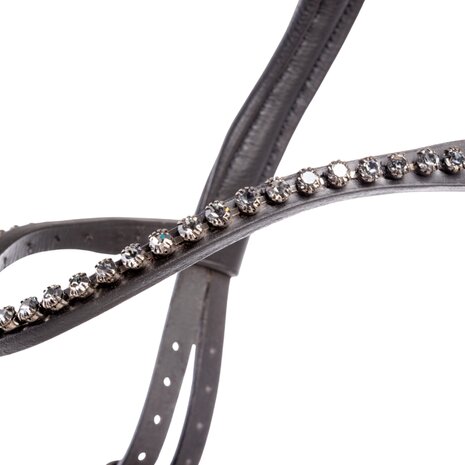 IJslander hoofdstel Jorunn Black Silver