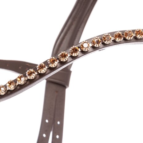 IJslander hoofdstel Jorunn Brown Silver