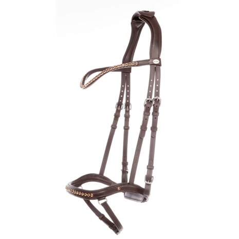 IJslander hoofdstel Jorunn Brown Silver