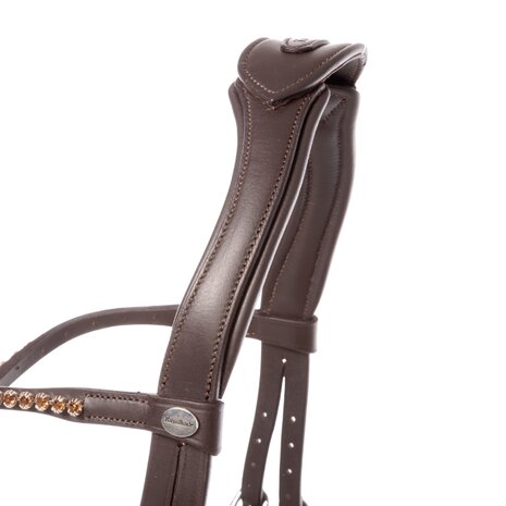 IJslander hoofdstel Jorunn Brown Silver