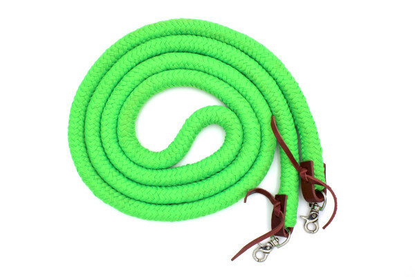 Hoge kwaliteit gesloten katoenen teugels, 3,1 meter met afneembare clips