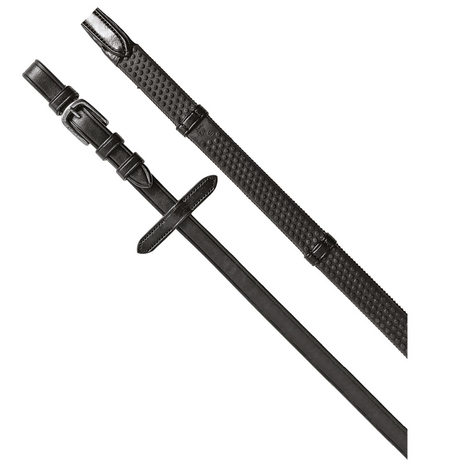 Equestro Kris Plus NP Rubber Grip Teugels &ndash; Plantaardig Gelooid Leder
