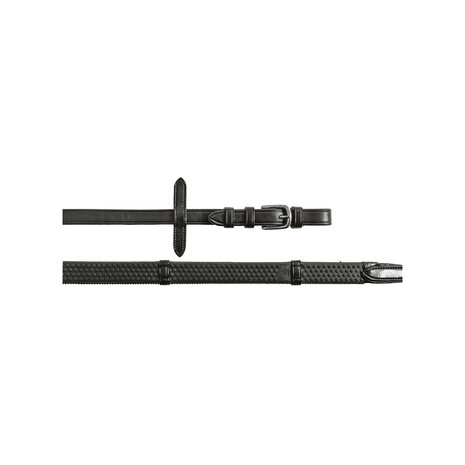 Equestro Kris Plus NP Rubber Grip Teugels &ndash; Plantaardig Gelooid Leder