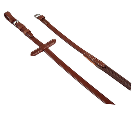 Equestro Pascal Grip Teugels &ndash; Premium Italiaans Leder &amp; RVS