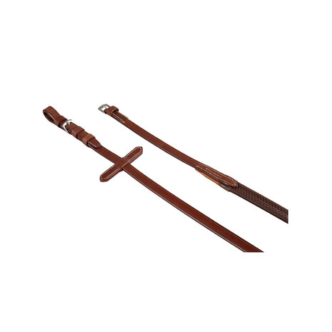 Equestro Pascal Grip Teugels &ndash; Premium Italiaans Leder &amp; RVS