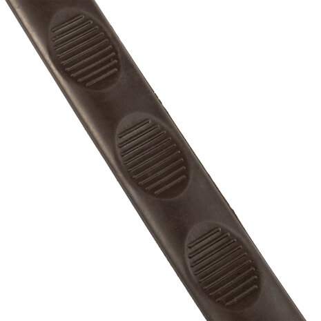 Equestro Magna Grip Teugels &ndash; Soft Leather &amp; Rubber Inserts &ndash; RVS