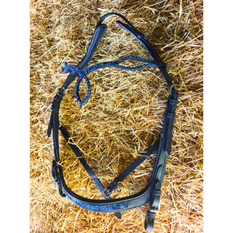 Kifra Anatomic Blue &ndash; Anatomisch Hoofdstel met Blauwe Kristallen OP = OP