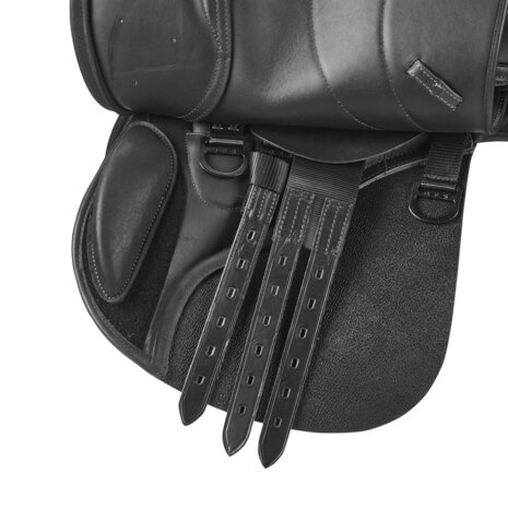 Losse Lederen Kniewrongen met Klittenband &ndash; GFS S626