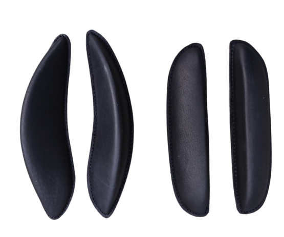 Losse Lederen Kniewrongen met Klittenband - GFS S602