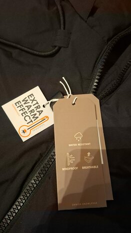 T&oslash;lt Saga Warme Winter Rijjas &ndash; Waterdicht, Winddicht, Zwart