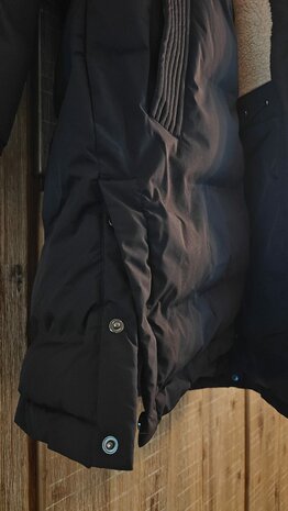 T&oslash;lt Saga Warme Winter Rijjas &ndash; Waterdicht, Winddicht, Zwart