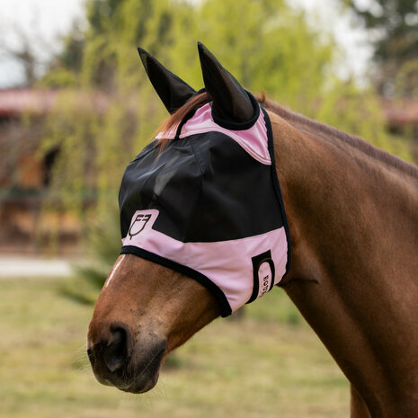Equestro Logo Vliegenmasker &ndash; Ultra-Sterk &amp; UV-Werend
