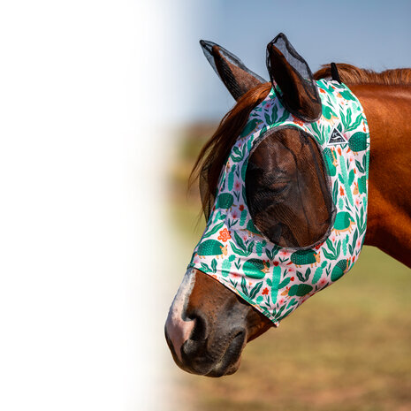 Professional&rsquo;s Choice Comfort Fit Fly Mask Armadillo