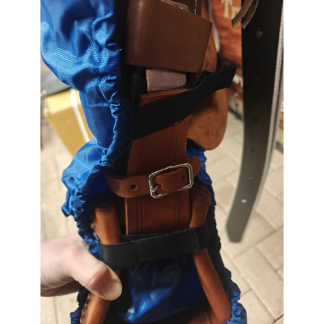 Zadelhoes Western &ndash; Waterafstotend &amp; Gevoerd Navy Blue