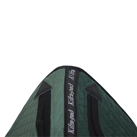 Kifra-pad Western Forest Green &amp; Black VELVET 8 Pockets