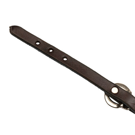 Platinum Pro Lederen Western Kinriem &ndash; Dark Brown