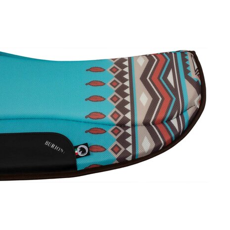 Burioni westernpad round Sympanova Indi Light Blue