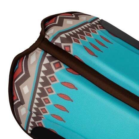 Burioni westernpad round Sympanova Indi Light Blue