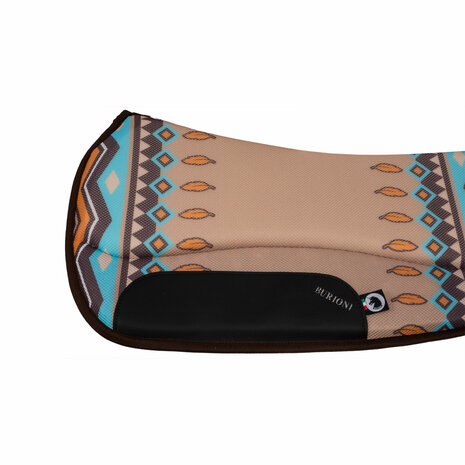 Burioni westernpad round Sympanova Indi Hazelnut