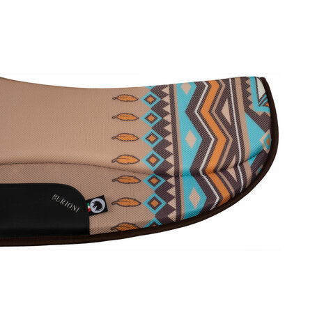 Burioni westernpad round Sympanova Indi Hazelnut