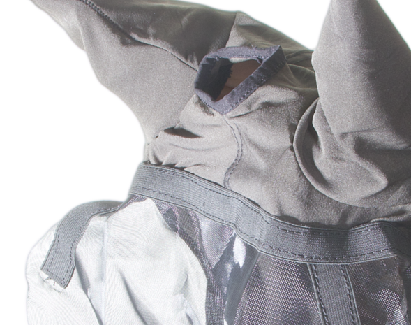 Karlslund eczeemmasker met hals en opening voor voorpluk