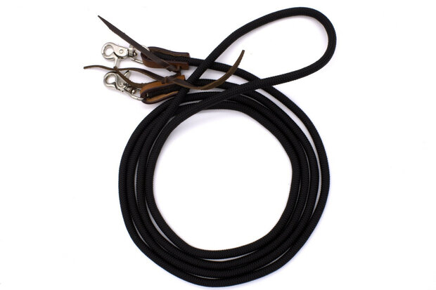 Hoge kwaliteit gesloten nylon teugels, 3,1 meter met verwisselbare clips 