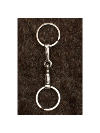 Sleutelhanger Trensbit &ndash; Dubbele ring