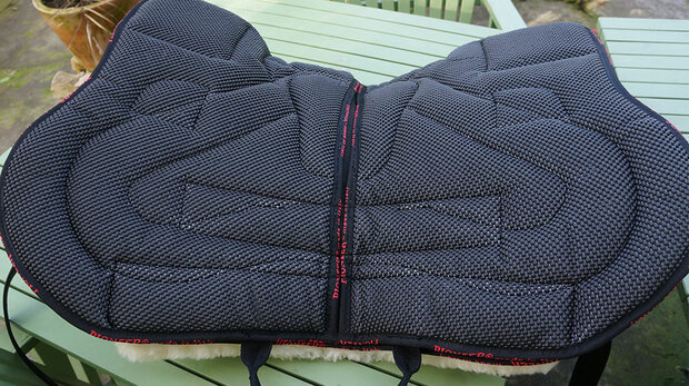 Barebackpad met Schapenwol &amp; High Density Foam