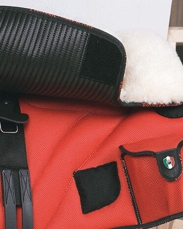 Barebackpad met Schapenwol &amp; High Density Foam