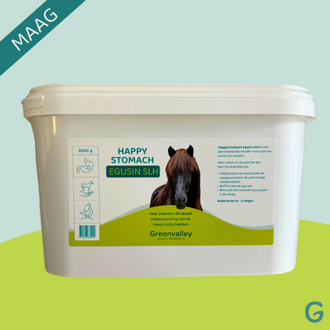 Happy Stomach Egusin SLH &ndash; Acute Maagondersteuning voor Paarden