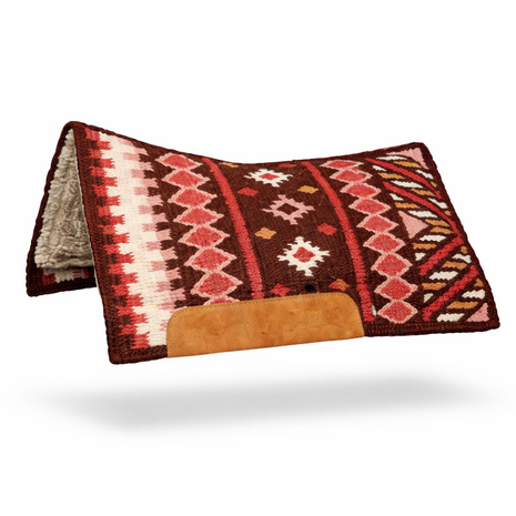 CSF Comfort Saddle Fit Westernpad DIAMOND STARS SHORT Choco  