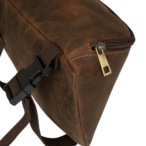 Pool&rsquo;s Leather Pommel Bag &ndash; Leren Knoptas voor Westernzadel