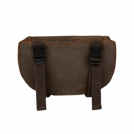 Pool&rsquo;s Leather Pommel Bag &ndash; Leren Knoptas voor Westernzadel