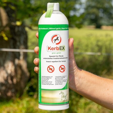KerbEX Groen Insectenspray (Knoflookvrij) 