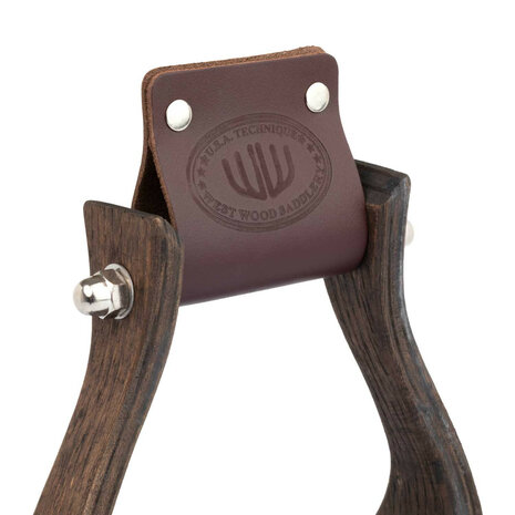 Westwood houten westernstijgbeugels met antislip