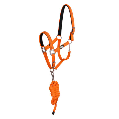 Supreme Synthetisch Halster met Halstertouw en Reflecterende Strepen