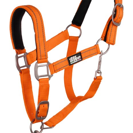 Supreme Synthetisch Halster met Halstertouw en Reflecterende Strepen