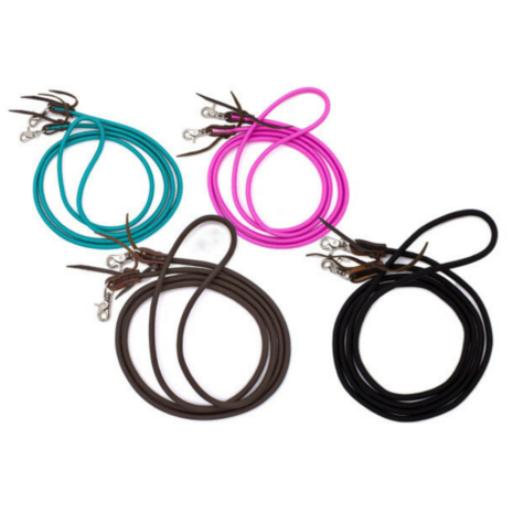 Hoge kwaliteit gesloten nylon teugels, 3,1 meter met verwisselbare clips 