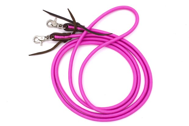 Hoge kwaliteit gesloten nylon teugels, 3,1 meter met verwisselbare clips 