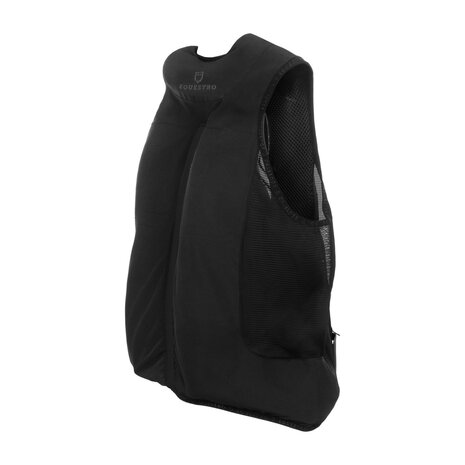 Equestro Airbag Veiligheidsvest Zwart