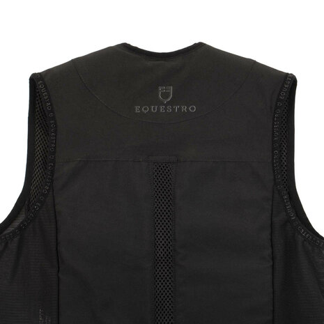 Equestro Airbag Veiligheidsvest Zwart
