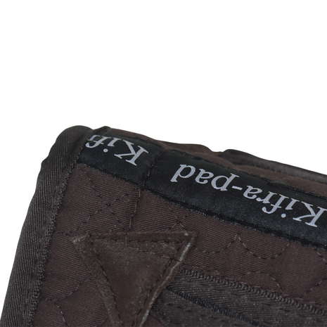 Kifra-pad Western Merino 8-Pocket Brown - Boomloos Western Zadelpad