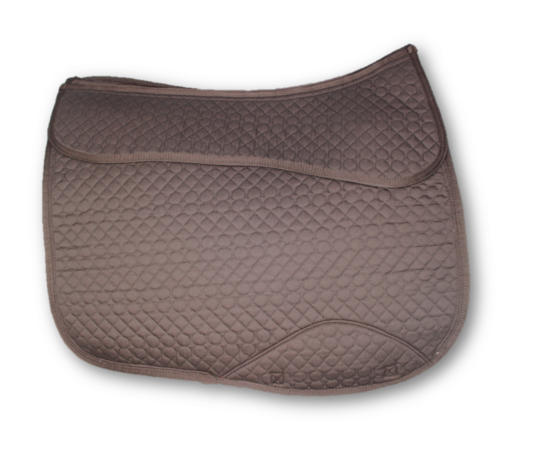 Kifra-pad Square Cotton Soft Pink - Zadelpad voor boomloze zadels